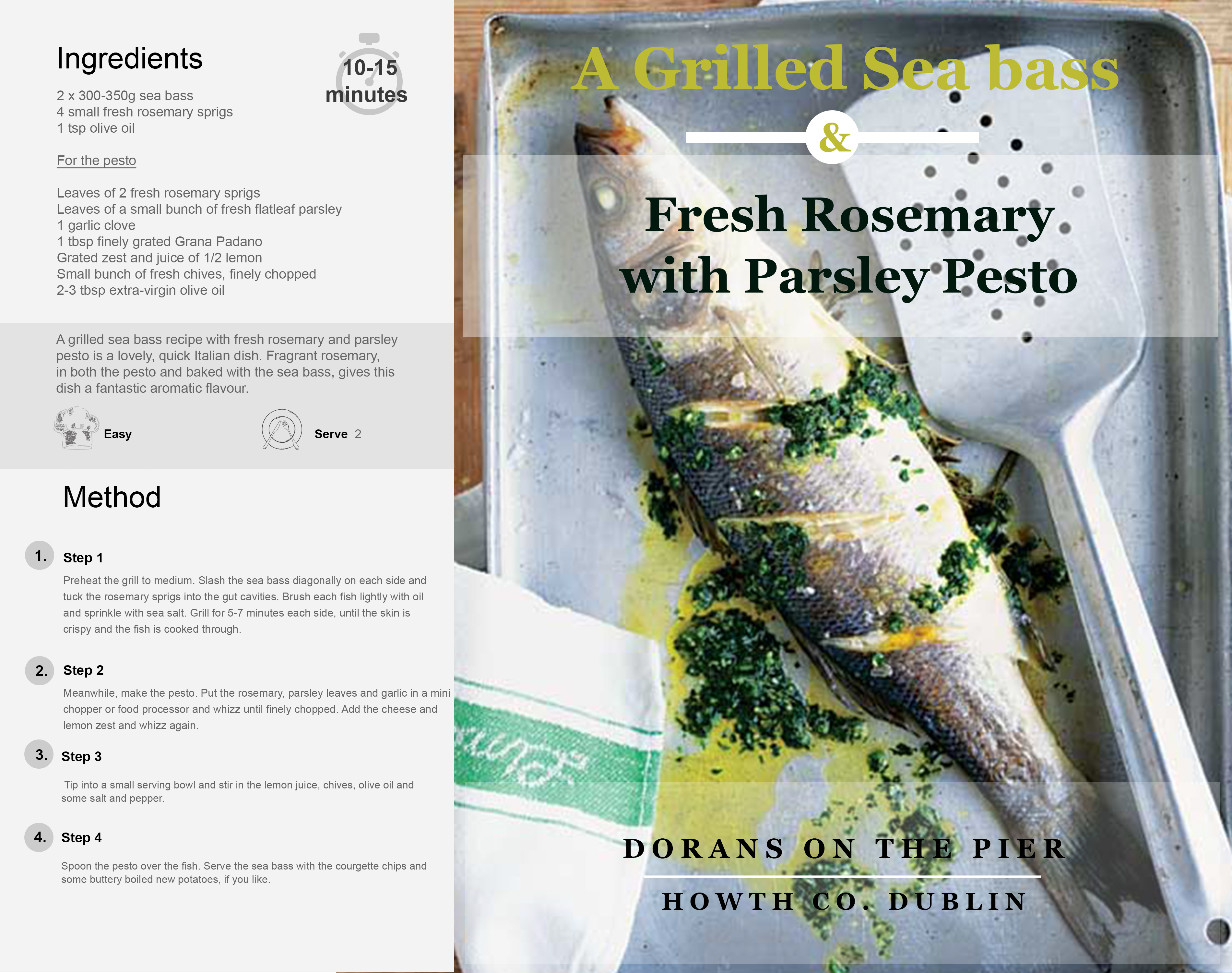 Grilled Sea Bass Recipe